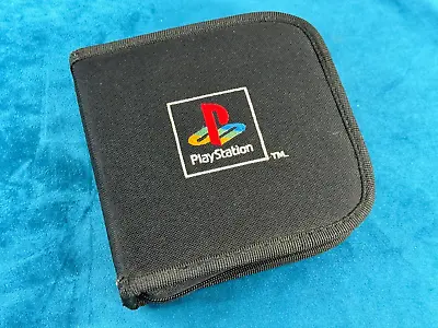 Sony Playstation PS1 PS2 CD Wallet Game Disc Holder Carry Case Zip - Free Post • $28.95