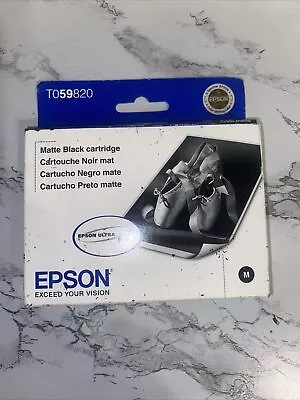 Epson TO59820 Black Ink Cartridge For Stylus Photo  R2400 • $4.99