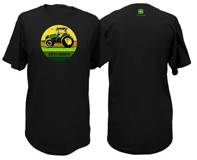 £30.96 • Buy NEW John Deere Black Tractor Circle T-Shirt Size M, L, XL, 2X