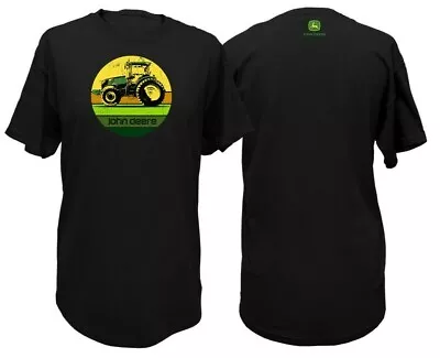 £30.96 • Buy NEW John Deere Black Tractor Circle T-Shirt Size M, L, XL, 2X