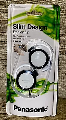 Panasonic Clip Type Earphones Slim Design White • £7