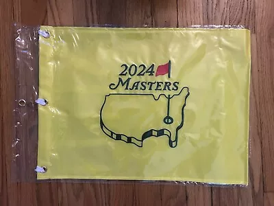 2024 Masters Golf Flag Augusta National Golf Pin Flag New Tiger Woods • $44.95