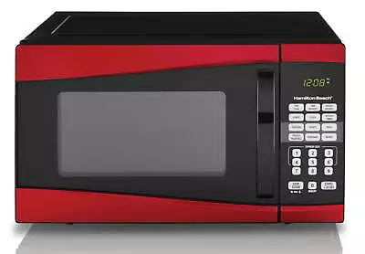 Hamilton Beach 0.9 MWO RED Digital Microwave Oven Child Safety Lock 900 Watt Red • $66.11