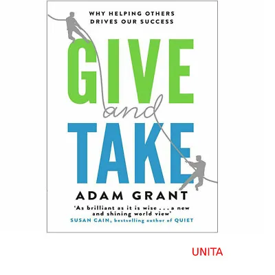 Give And Take Why Helping Others Drives Our Success By Adam Grant Paperback NEW • $15.59