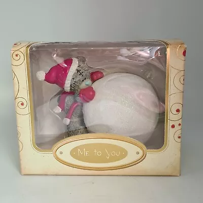 Me To You / Tatty Teddy Winter Glitter Snowball Money Box/ Coin Bank/ Piggy Bank • £9.99