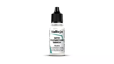 VAL72652 - AV Vallejo Game Color 18ml - Polyurethane Satin Varnish • £2.75