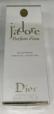 DIOR J'ADORE Parfum D‘Eau Eau De PARFUM Alcohol-FREE 1.7oz/50ml BRAND NEW SEALED • $79.99