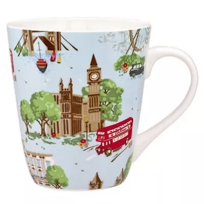 ❀ڿڰۣ❀ CATH KIDSTON Fine Bone China LONDON LANDMARKS Half Pint STANLEY MUG❀ڿڰۣ❀ • £24.99