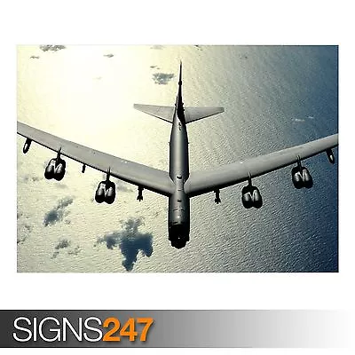 £12.25 • Buy B 52 STRATOFORTRESS BOMBER (4065) Photo Picture Poster Print Art A0 A1 A2 A3 A4
