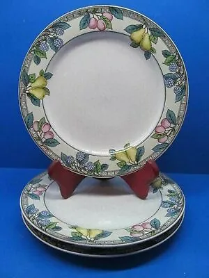 Mikasa Studio Nova Garden Gallery 8 1/4  Salad Plates Fruits Bundle Of 3  • $15