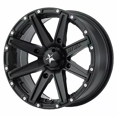 4/110 Motosport Alloys M33 Clutch Wheel 12x7 4.0 + 3.0 Satin Black • $122.09