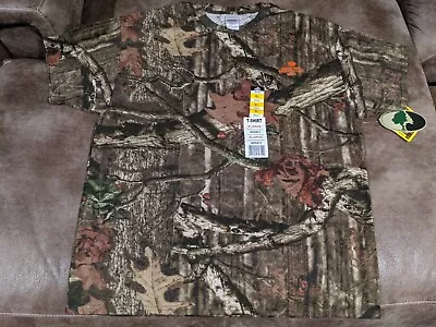 Mossy Oak Break Up Infinity Men's Camo Camouflage T Shirt XL • $4.20