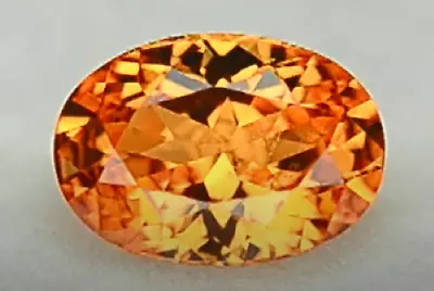 1.18 Ct OVAL SHAPE MANDARIN GARNETS FROM TANZANIA L@@K @ VIDEO • $225