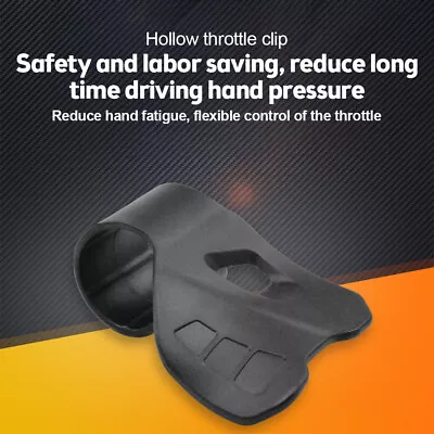 Black Motorcycle Bike Grip Throttle Assist Wrist Cruise Control Hand Cramp Rest • $7.99