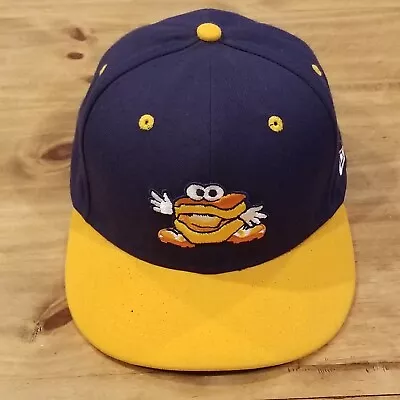 Montgomery Biscuits Hat Cap New Era Size 7 3/8 Fitted Blue MiLB Baseball • $35.05