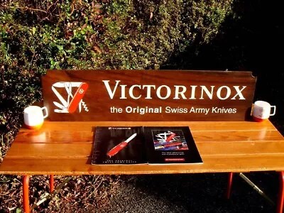 Victorinox Rare Wood Double-sided Printed Large Banner Large Display • $606.99