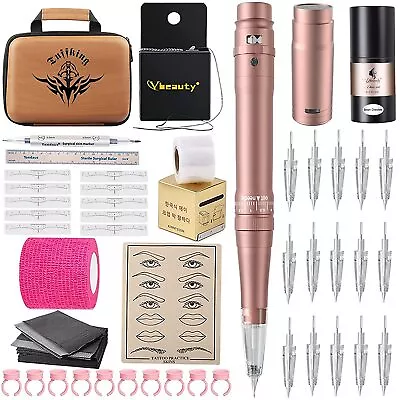 New Permanent Makeup Pen Eyebrow Lip Eyeliner Rotary Tattoo Machine Microblading • $59.99