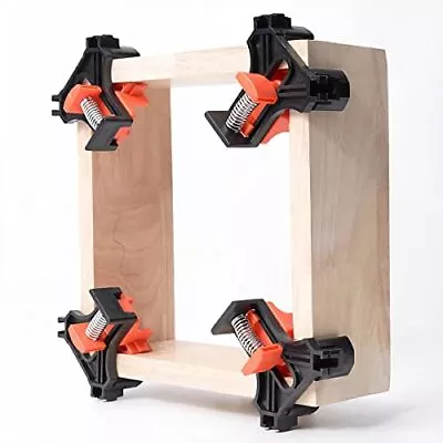 ALIWS Corner Clamps 90 Degree Right Angle Clamps 4PCS Woodworking Clamp Tools • $15.06
