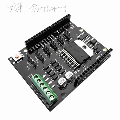 For Arduino L298NH 2A H-Bridge Dual Channel DC Motor Driver Shield Module NEW • £6.46