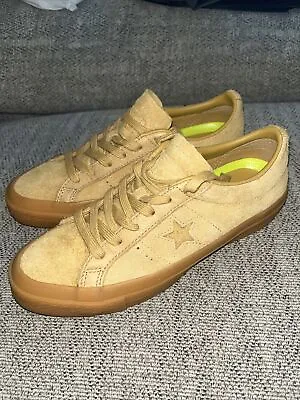 Converse All Star Tan Suede Trainers Womens Size 5 • £15