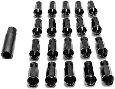 32906B SR Series Black 12Mm X 1.5Mm SR48 Open End Lug Nut Set (Set Of 20) • $113.99