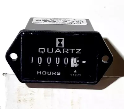 Quartz Hour Meter- DC12V 24V 36V Digital Engine Timer For Marine Boat Lawn Truck • $9.97