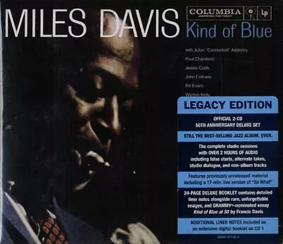 Kind Of Blue - Davis Miles 2 CD & DVD Set Sealed ! New ! • $25.13