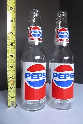 Vintage Pepsi® Longneck 12 Fl Oz Bottles (2) • $6