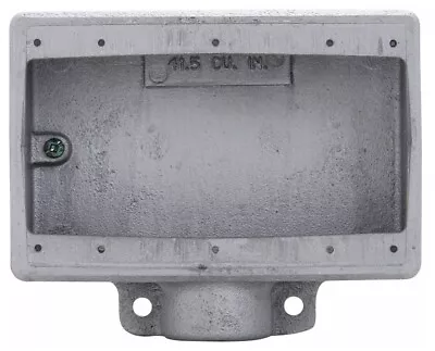 CROUSE-HINDS FD23 Cast Device Box 3-Gang 3/4  1-Hub Deep Shape 1pc • $53.11