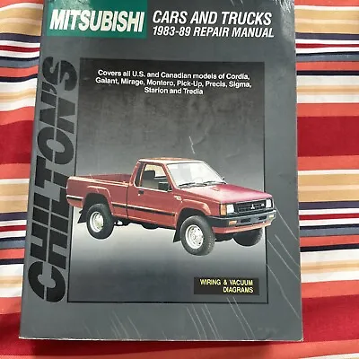 Mitsubishi Pickup Truck Montero 1983-1989 Service  Repair Manual 1984 1985 1986 • $18