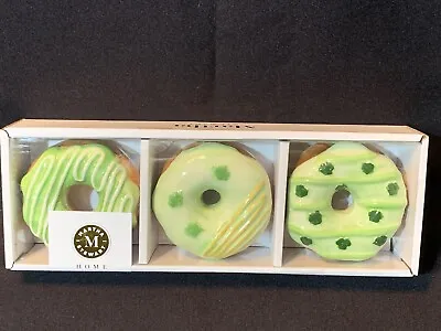 Martha Stewart St Patrick's Day Ceramic Donuts Home Decor NEW! • $30