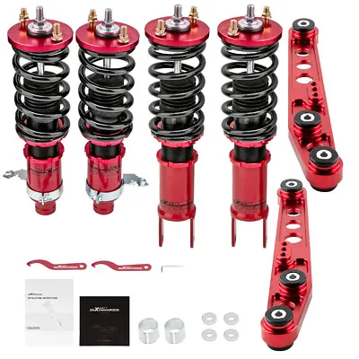 Coilovers Shocks Rear Lower Control Arms For Honda Civic EG 88-95 Del Sol 93-97 • $240