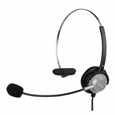 £19.92 • Buy Hama Call Center Corded Operator Telephone Headset Headphone Office 2.5mm Jack