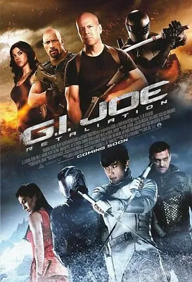 G.I. JOE RETALIATION INTL DOUBLE  SIDED Original Movie Poster 27X40 • $19.99