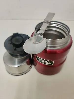 $17.50 • Buy Thermos Stainless King Vacuum Insulated Food Jar 470ml - Red