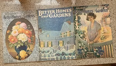 Vintage Better Homes And Gardens Magazine March 1925 • $27.50