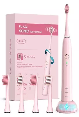 🔥Yasi FL-A22 Sonic Toothbrush 3 Modes (Pink) BNWT🔥 • $14.99