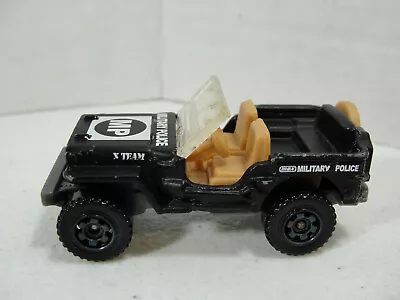 2009 Matchbox Jeep Willys Military Police X Team Diecast 1/64 • $5