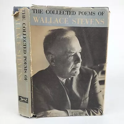 1st/5th Collected Poems Of Wallace Stevens 1961 Knopf HC/DJ Pulitzer Author • $15