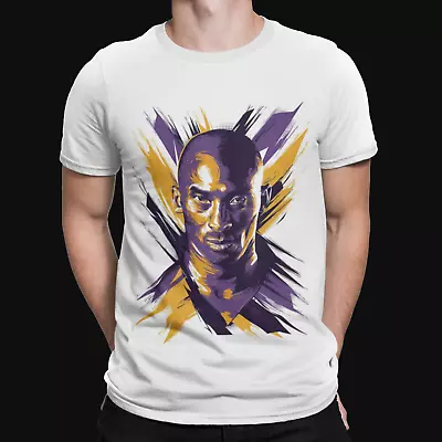 Kobe Bryant Paint T-Shirt - Basketball - USA - Sport - Legend - America - Mamba • £8.39