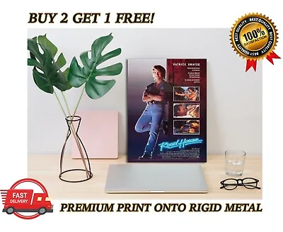 $15.68 • Buy Road House METAL Poster Patrick Swayze Classic Movie Art Print Plaque Gift