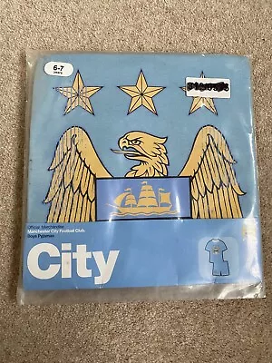 Manchester City Boys Pyjamas Size 6-7 Years Man City MCFC BNWT • £17.99