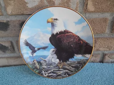 Vintage 1991 Eagle Plate My Pride My Love By Mario F. Fernandez Limited Edition • $19.95