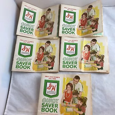 1950's *S & H Green Stamps* Quick Saver Book /by Sperry And Hutchinson Company • $30