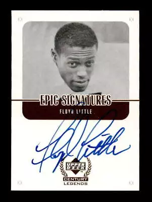 Floyd Little 1999 Upper Deck Century Legends Epic Signatures Auto S9790 • $17.99