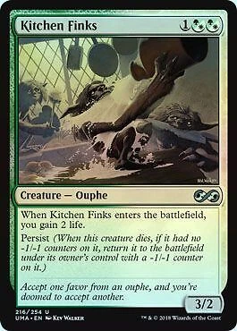 $4.27 • Buy Kitchen Finks 216/254 - Foil Near Mint MTG Ultimate Masters VN3