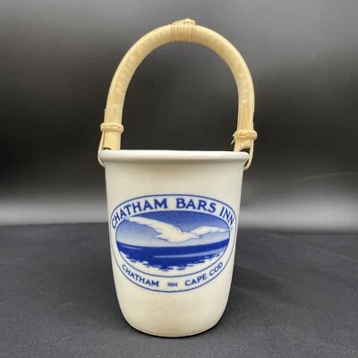 $32 • Buy 1955 Vintage Restaurantware Silverware Caddy Chatham Bars Inn Cape Cod MA