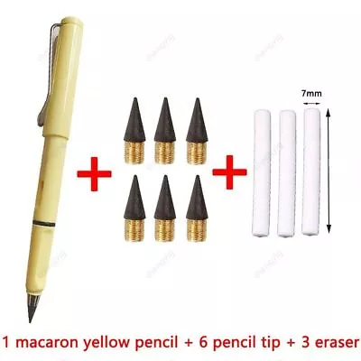 Pencil No Ink Writing Magic Pencil For Writing Art Sketch Stationery 10 Pcs/Set • $11.28