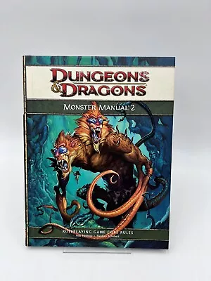 Dungeons And Dragons Monster Manual 2 4th Edition First Printing 2009 • $28