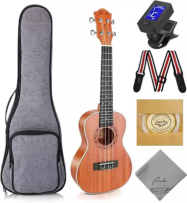 $140.61 • Buy Ranch Concert Ukulele 23 Inch Professional Wooden Ukelele Kit, UK-26